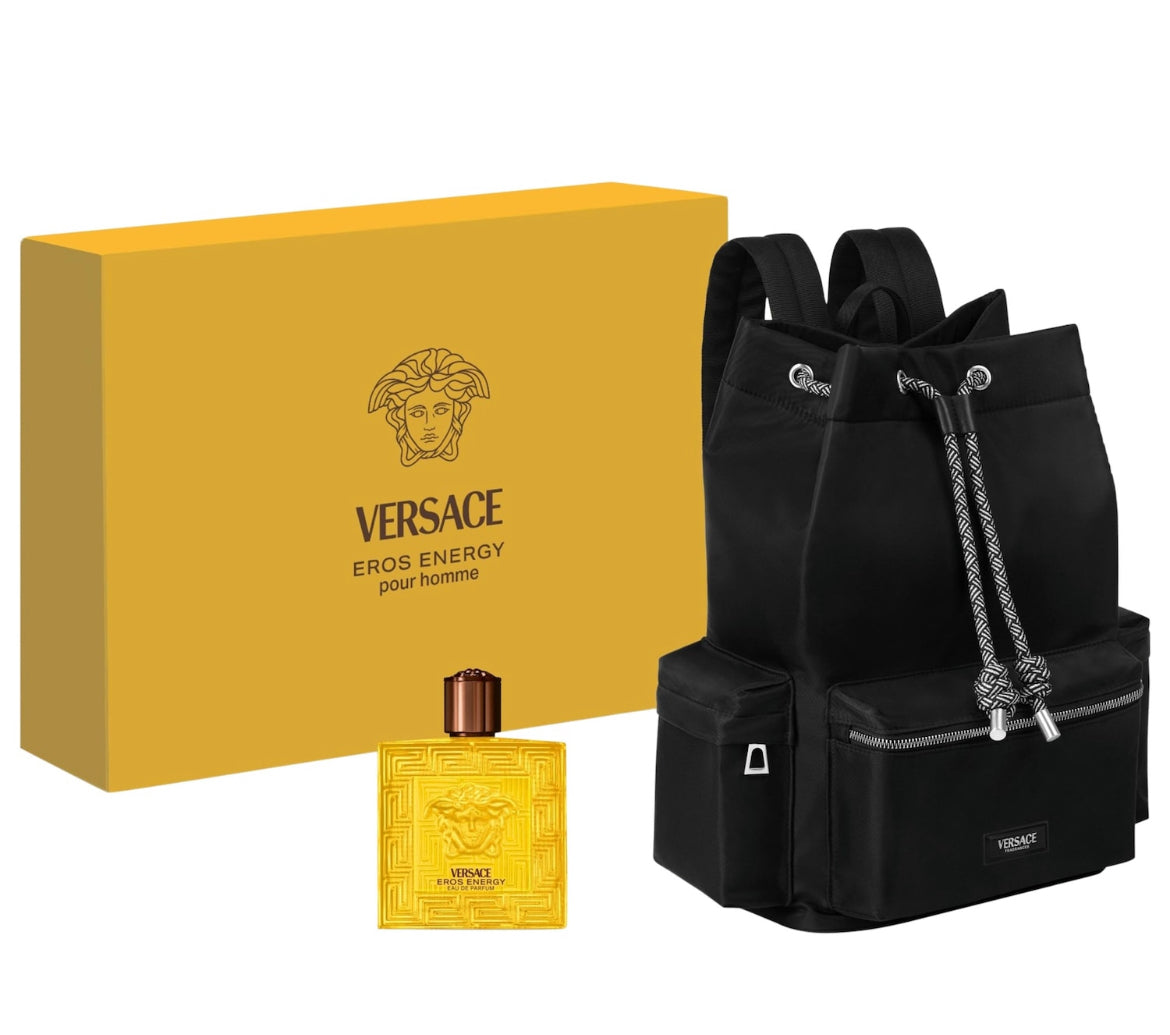 Eros Energy Eau de Parfum Backpack Set