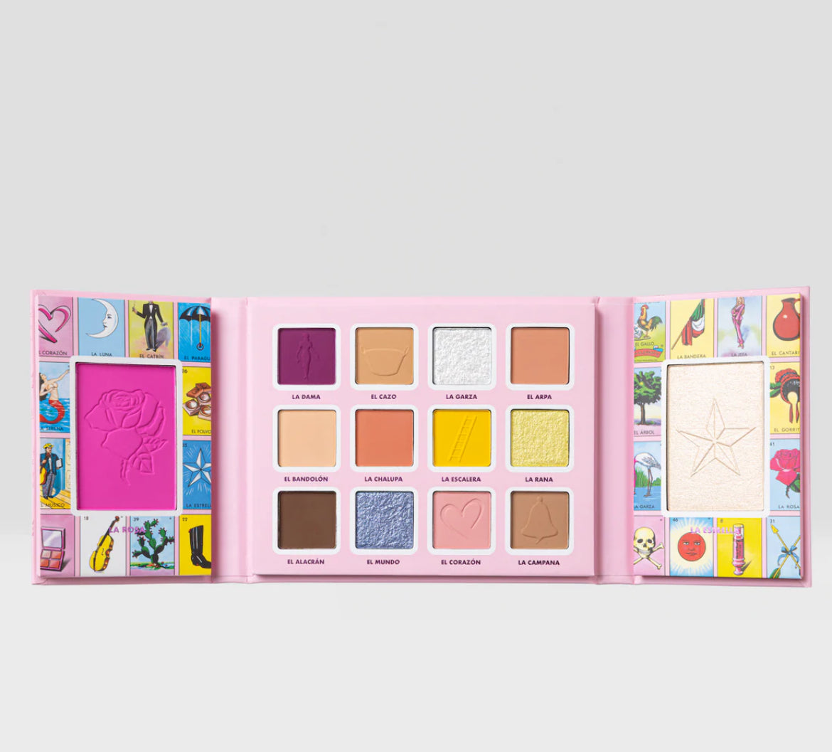 LOTERÍA DON CLEMENTE®️ PALETA DE SOMBRAS Y ROSTRO