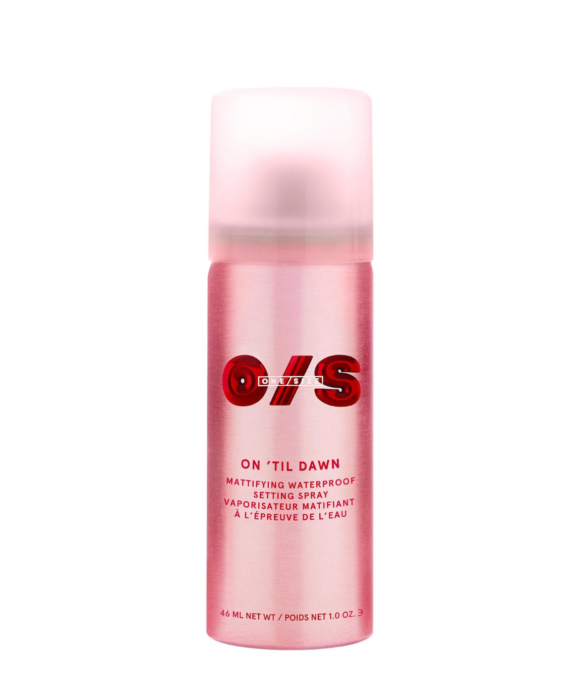 Spray fijador matificante resistente al agua.