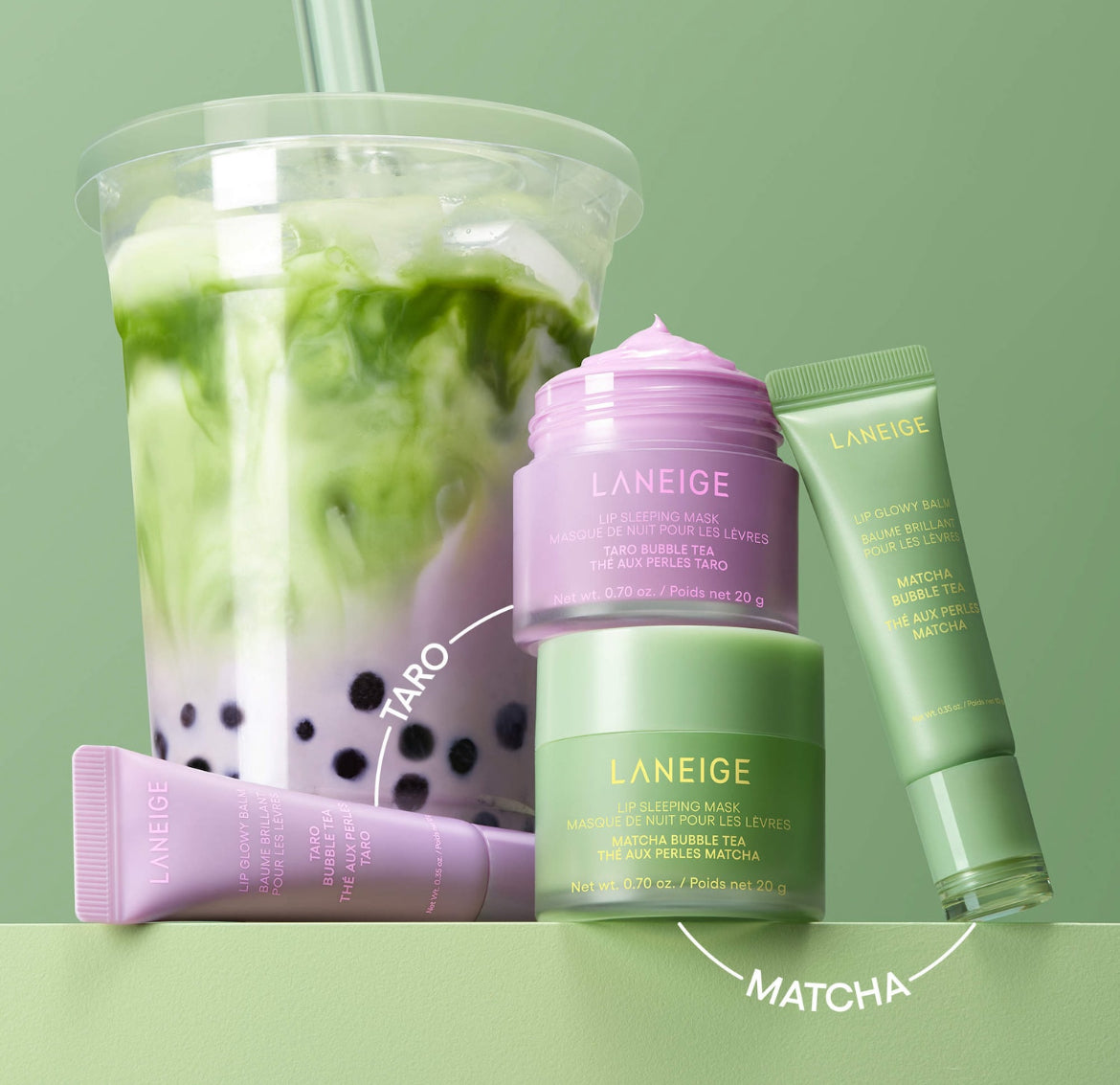 Mascarilla labial de noche de hidratación intensa con vitamina C