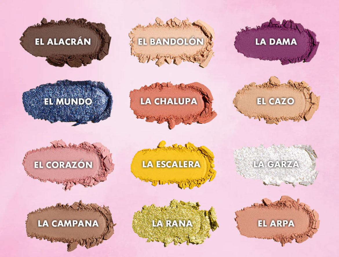 LOTERÍA DON CLEMENTE®️ PALETA DE SOMBRAS Y ROSTRO