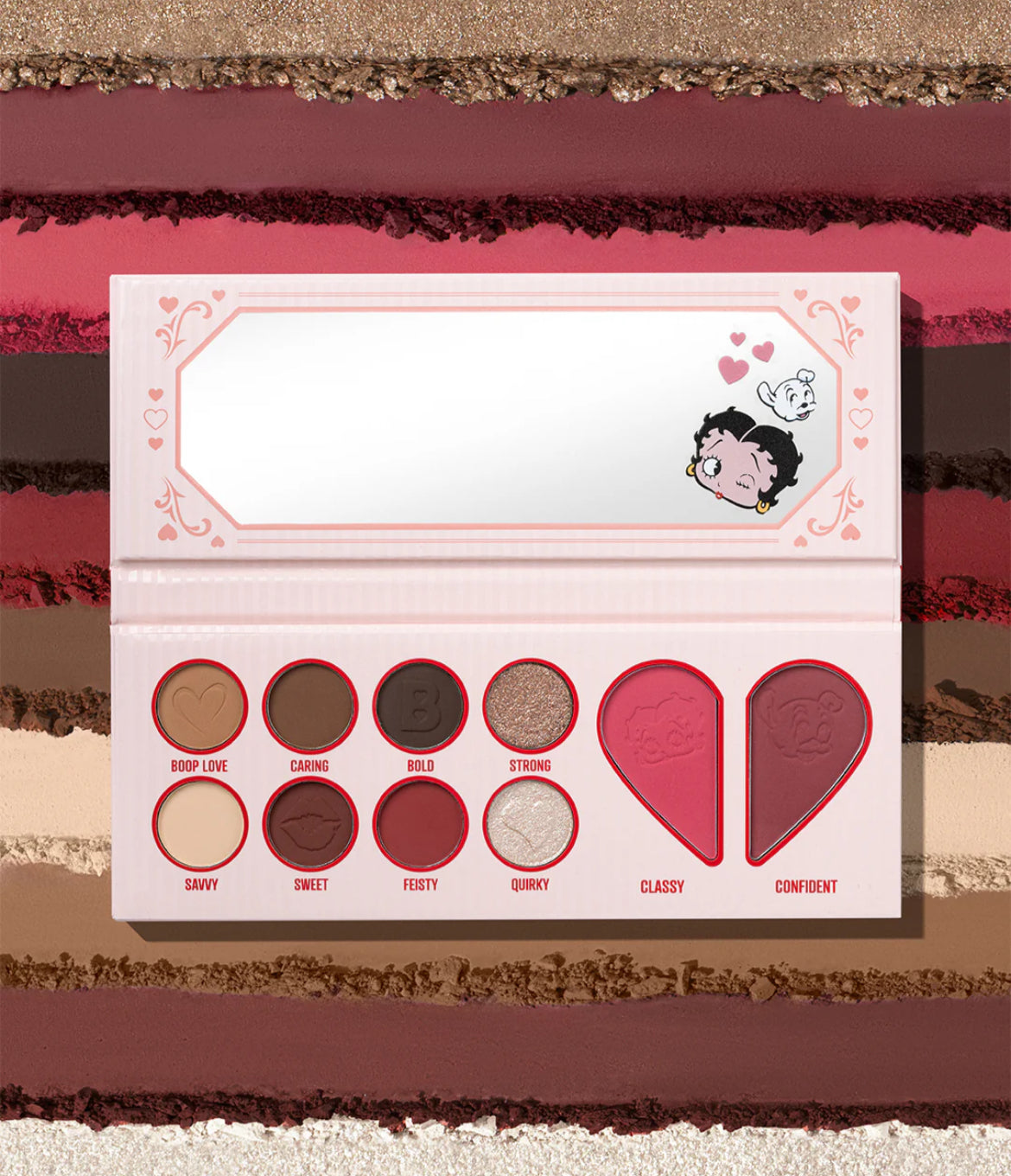 PALETA DE SOMBRAS Y ROSTRO "UNAFRAID TO BE ME" DE BETTY BOOP