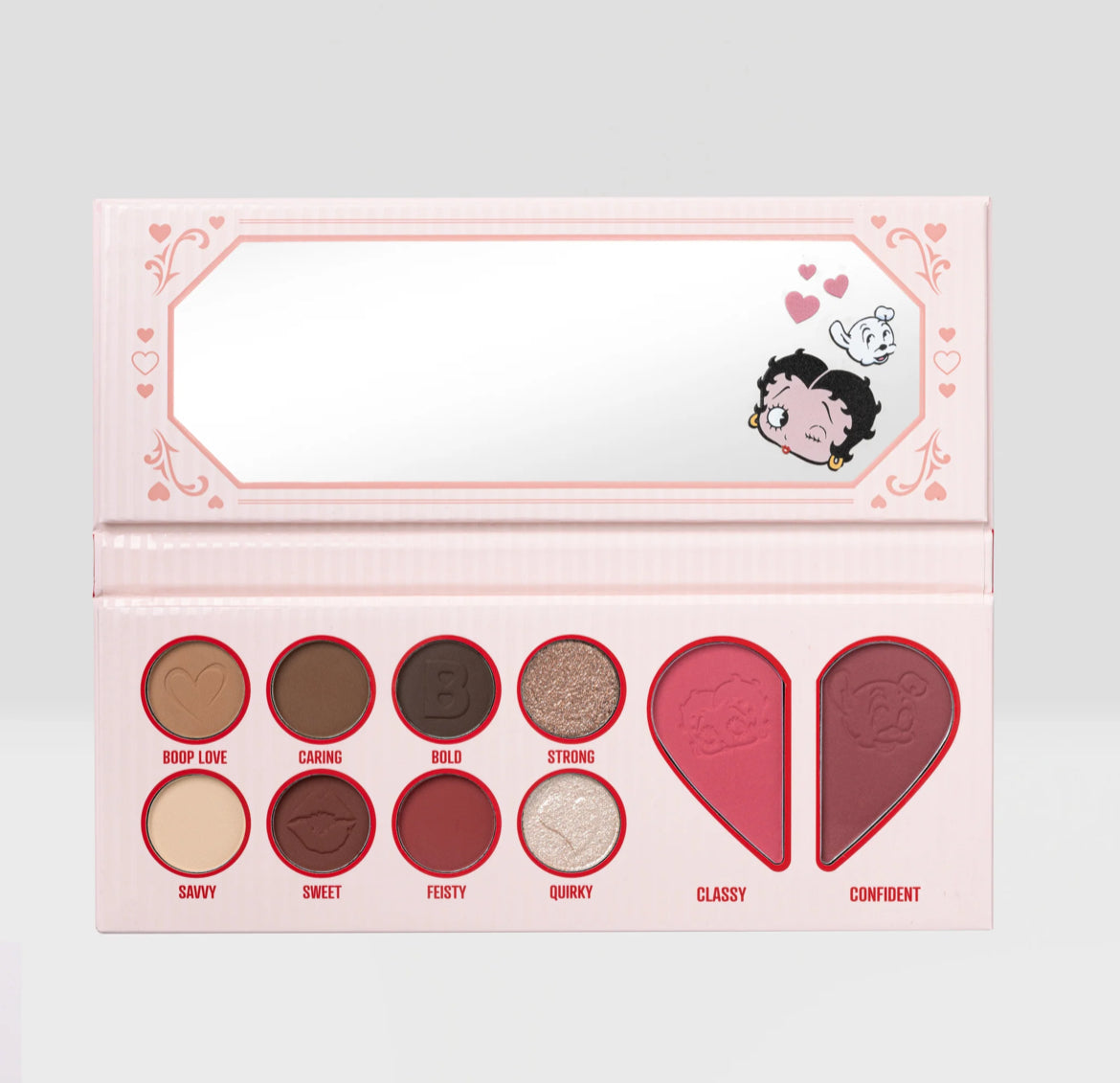 PALETA DE SOMBRAS Y ROSTRO "UNAFRAID TO BE ME" DE BETTY BOOP