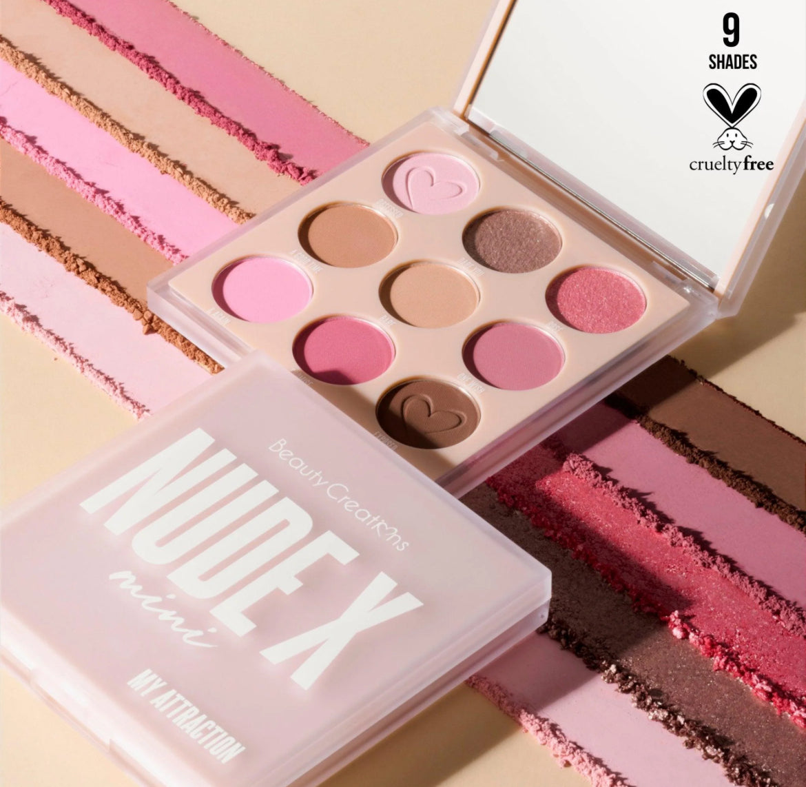 PALETA DE SOMBRAS NUDE X MINI