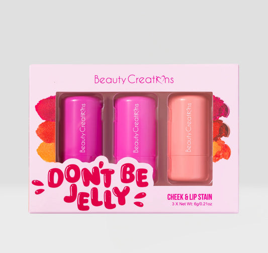 SET DE TINTE PARA MEJILLAS Y LABIOS DON'T BE JELLY