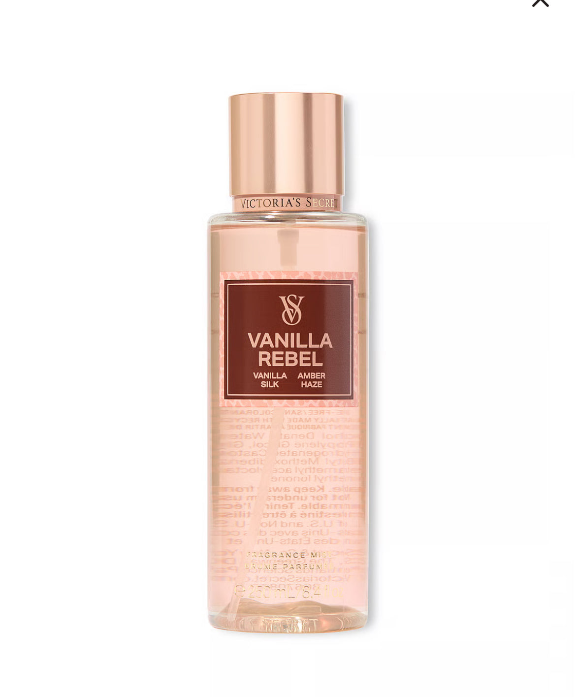 Vanilla Rebel Fragrance Mist